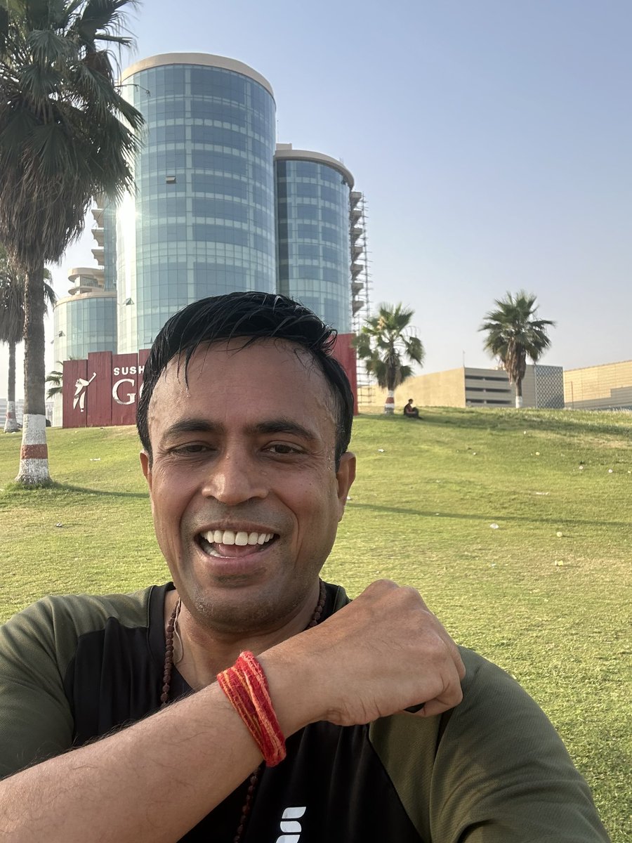 I have made up a habbit to stack up good habbit. Now special events of life means add up good habbits. Its 21st birthday of my son, celebrated it by running 21km #runner