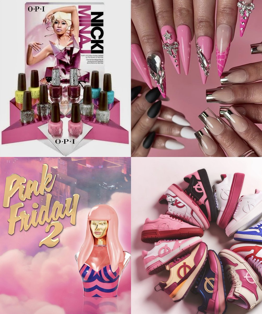 It's MAC OPI, nails, and fragrances too. Apparel, she’s dominating every avenue
