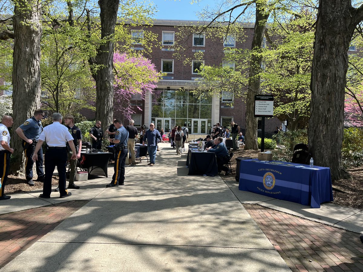 Great day having our #criminaljustice alumni and partners back on campus @ESUniversity @WarriorAlumni @ESUPresLong @ESU_APSCUF @statesystem @ESU_Foundation @PoconoRecord @StroudCourier