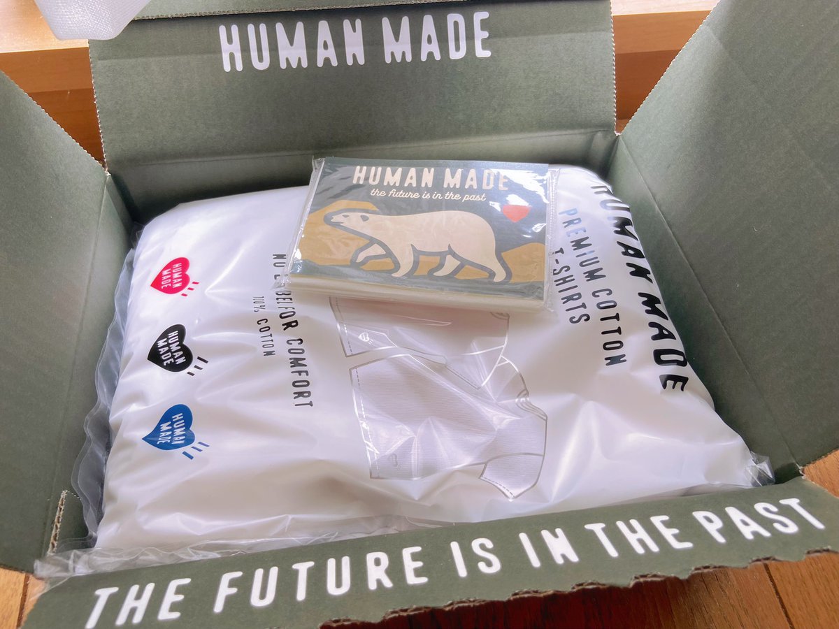 买到了fir同款的humanmade
开心开心✌🏻