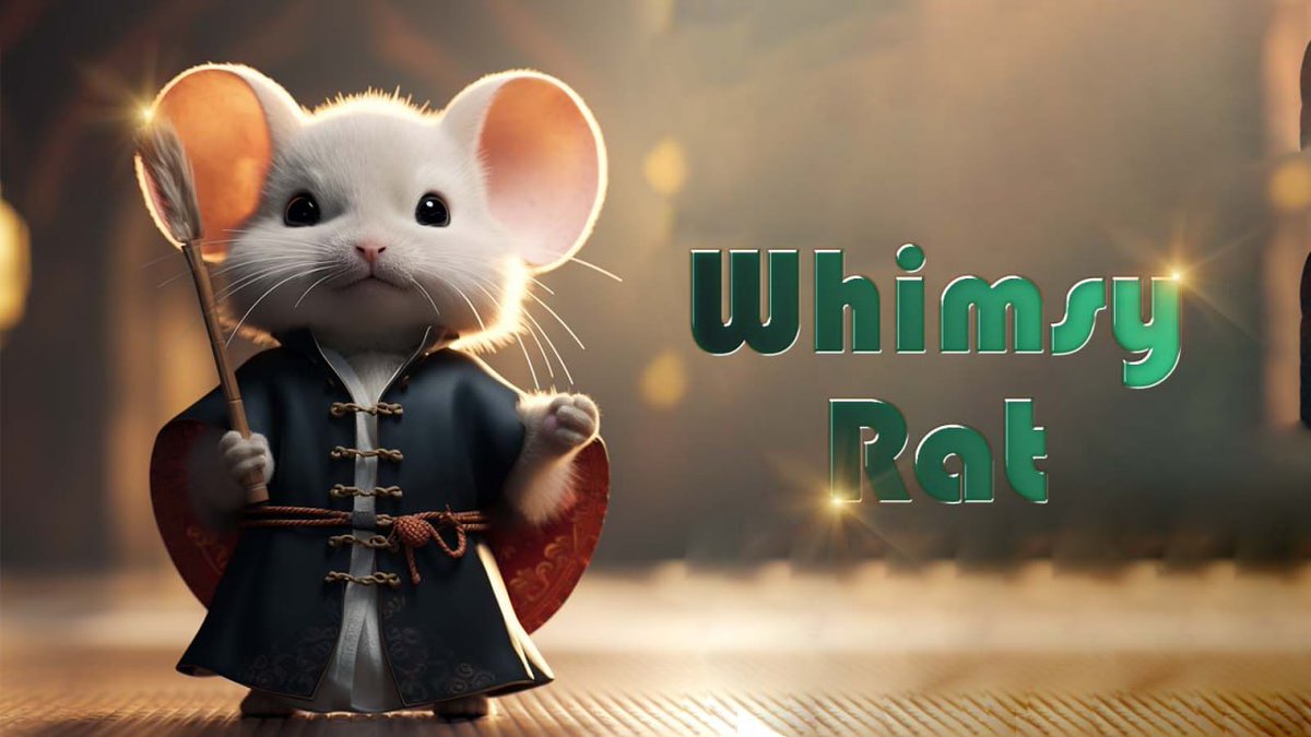 ❤️Join the $WhimsyRat movement and become part of the legacy in the everevolving landscape of meme coins and digital currencies.🕰️

#WRATCoin