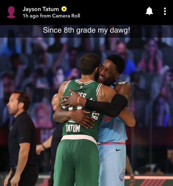Tatum and Bam have been best friends since the 8th grade. He obviously wasn’t trying to intentionally injure him, just unlucky.