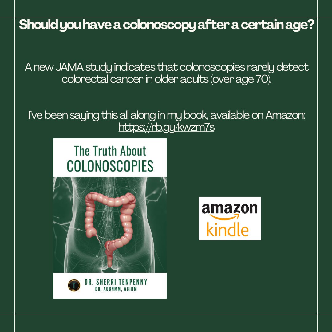 A new JAMA study indicates that #colonoscopies rarely detect #colorectalcancer in older adults (over age 70), even in people with a history of benign tumors.

I have been saying this all along. I’ve long had reservations about ‘routine’ #colonoscopy screening based on age. I’ve…