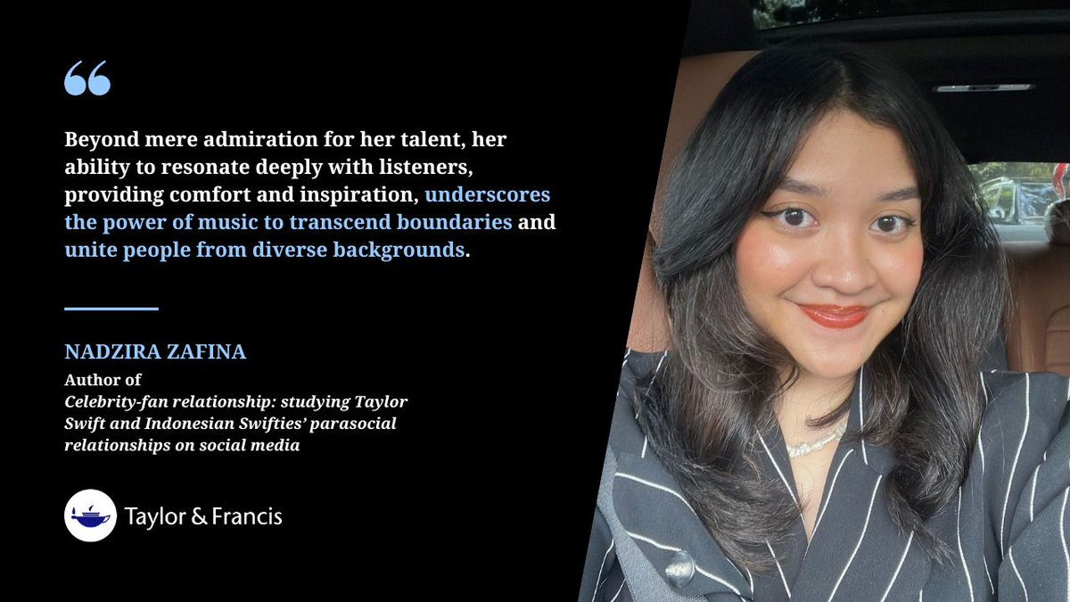 What drives the deep connection between Taylor Swift and her fans? Dive into our interview with Nadzira Zafina, one of the authors from @MediaAsiaJourn on the compelling analysis of parasocial relationships between fans and their favorite artists. ➡ spr.ly/6015bvUJ1
