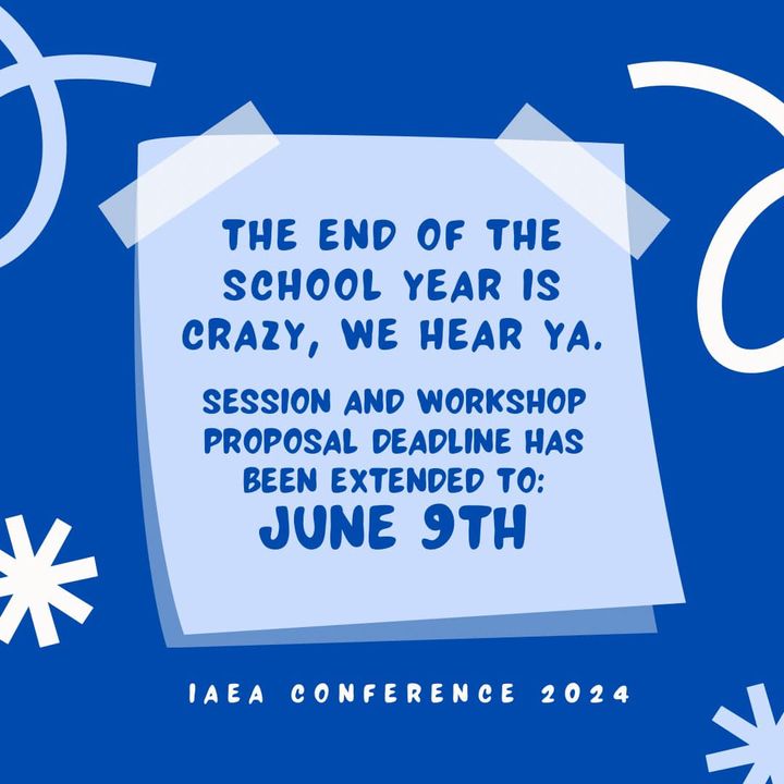 The end of the school year is crazy, we hear ya! The deadline has been moved to June 9th! ow.ly/7qkA50Rqhai