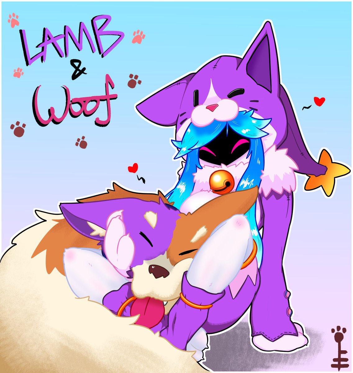 #Kindred 

Lamb and Woof🐾