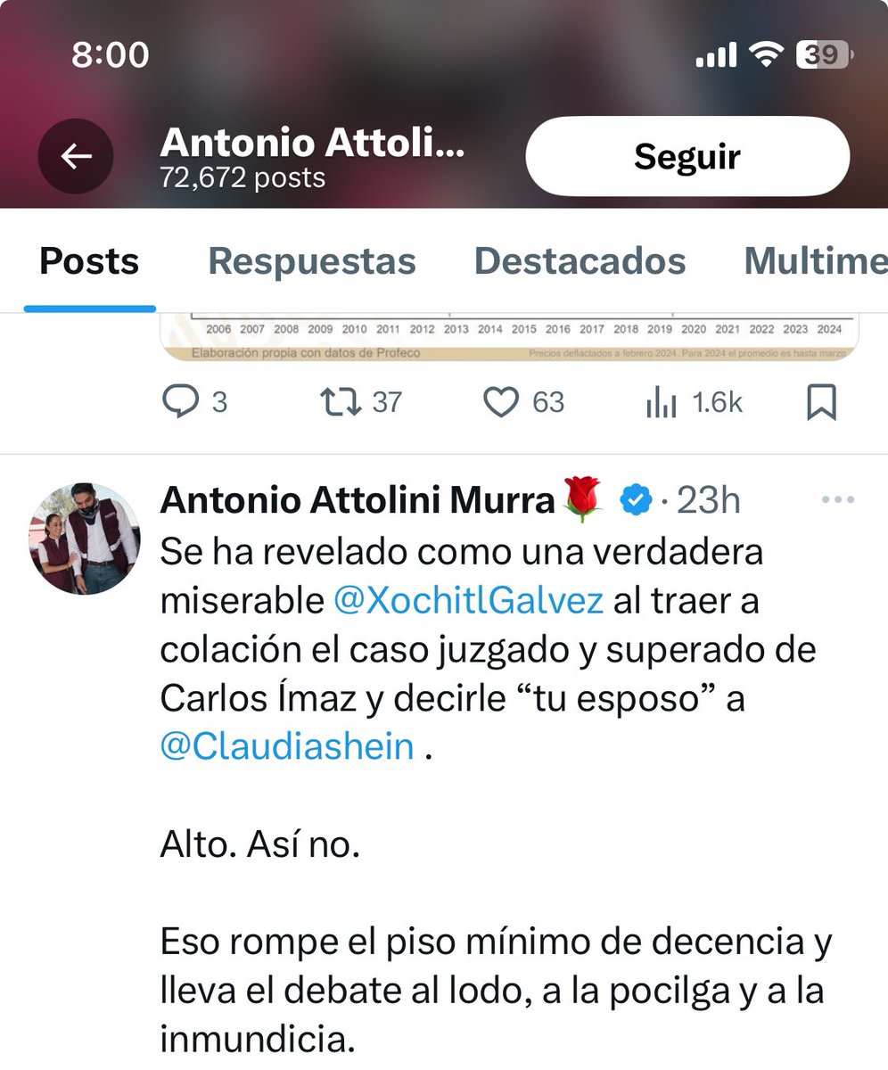 @AntonioAttolini @CitlaHM Ja… se te cayó este cúmulo de reglas morales y decencia … 
No al debate en el lodo y la inmundicia …
Eres un ridículo