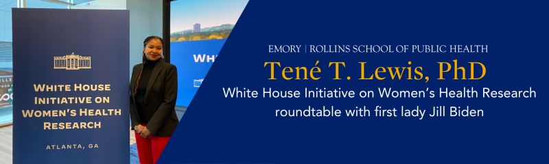@EmoryRollins Professor @tenelewis2 Shares Insights w/ @FLOTUS at @WhiteHouse Initiative on Women’s Health Research Roundtable | URL: t.ly/qxZ0H | #believeblackwomen