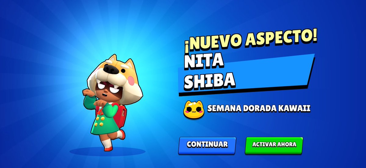 🎁SORTEO DE 3 SKINS DE NITA SHIBA🎁

Requisitos para participar👇
Seguirme:
@Belt_BrawlStars
Seguir en Twitch a adrianxsuleta (Mandar capturas)
Dar ❤️ y 🔁 al post

Los ganadores se dan el 10 de Mayo🗓️
Suerte a todos😃

#BrawlStars #giftedbysupercell