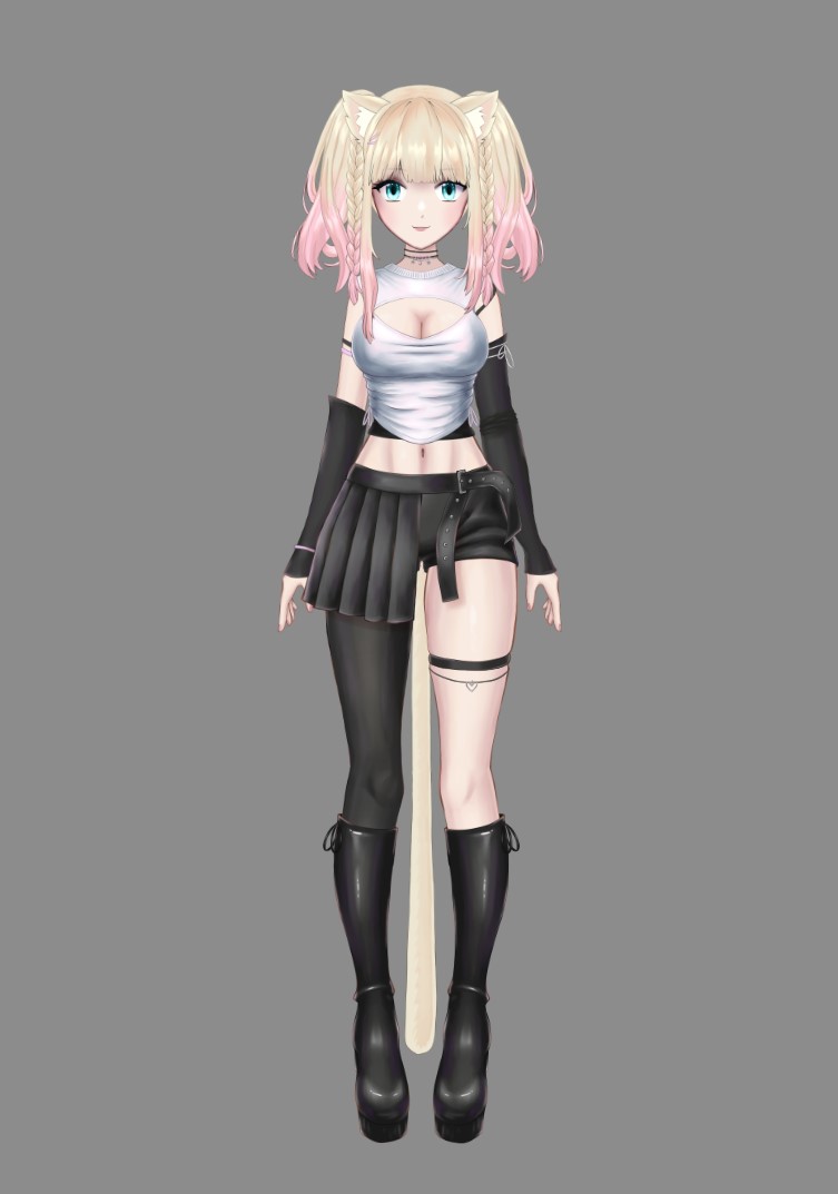 MinaSilverkin's tweet photo. @_VGen_ https://t.co/3tLQJKSgPZ
https://t.co/ZvOgOiKzGj
I'm opening commissions for full VTuber designs, models, and rigs this year since I have more free time due to the Twitch layoffs. I've been creating full body models for myself and friends for 3 years. (prev emp: Twitch, Blizzard) https://t.co/aHsXxS4oeG