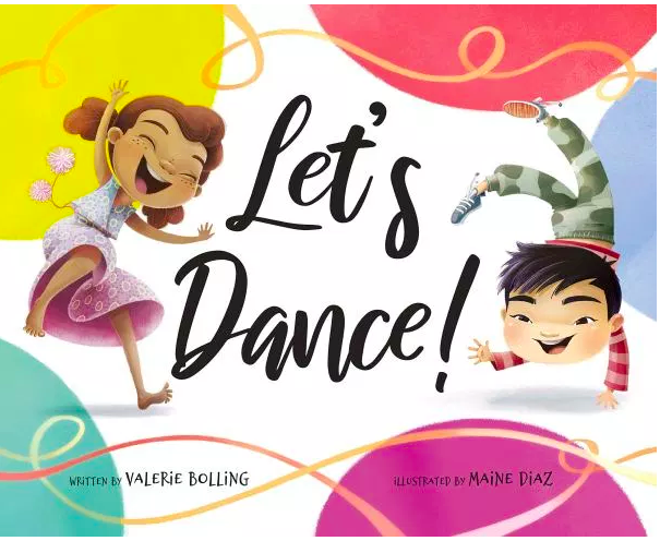 #HappyInternationalDanceDay! I had to shout out #LetsDance today, which celebrates dances from around the world and the diverse children who enjoy them. I read this book today to students during school visits. @Maine_Diaz_ @astrapublishing @KidlitInColor @Soaring20sPB #dance