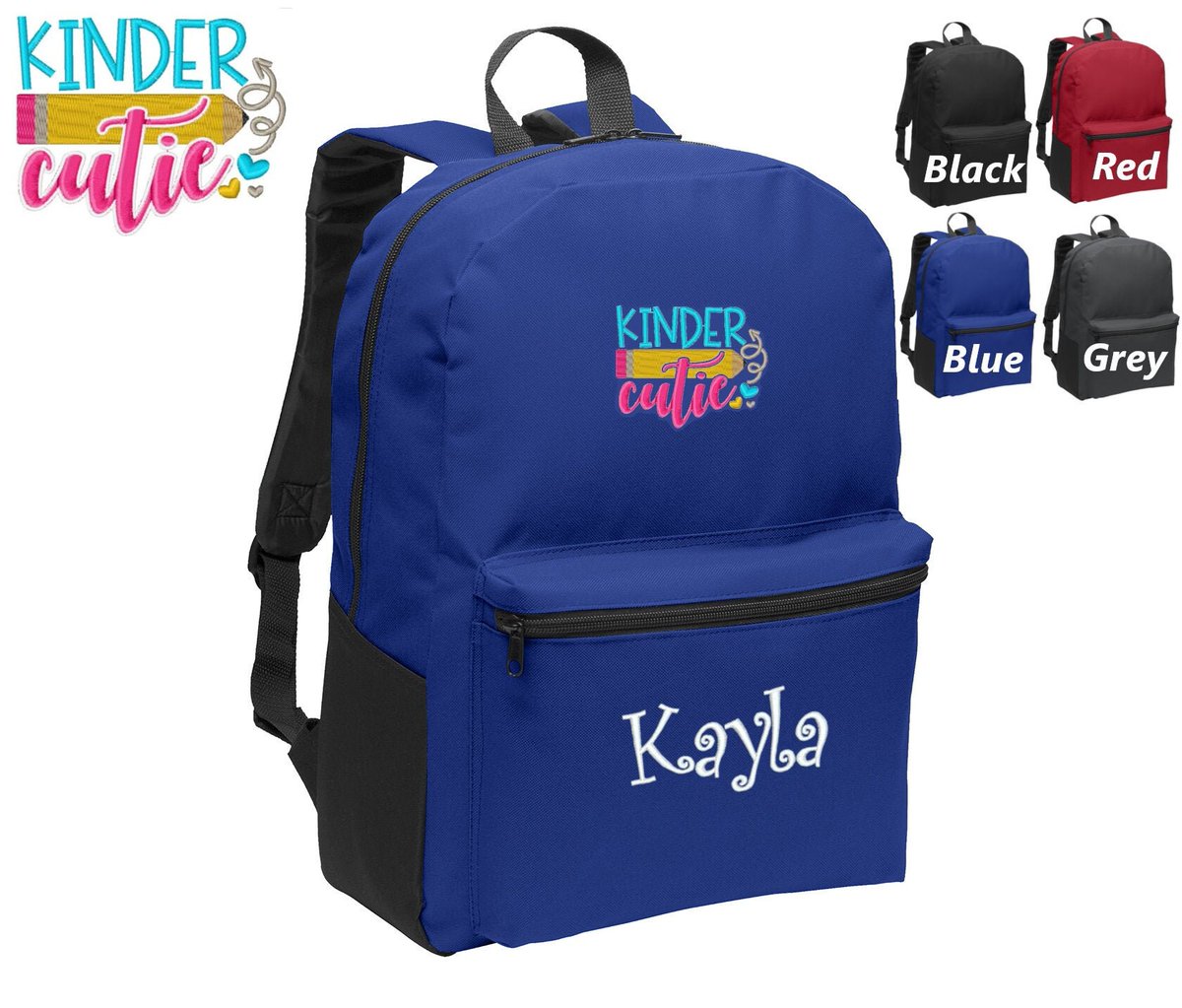 Personalized Kids Kindergarten Backpack Embroidered Cutie Design, Funny Backpack, Monogrammed Name, Perfect Kids School Sports Gift etsy.com/listing/789171…
 #BoysGift #GirlsGift