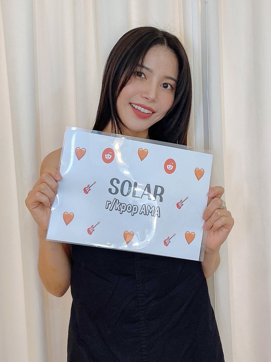 Our AMA with <a href="/RBW_MAMAMOO/">마마무(MAMAMOO)</a>'s Solar just went live on r/kpop!

Come ask your questions to 🌞!!

👉 redd.it/1cgh8ns 👈