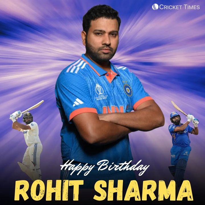 Happy Birthday, Rohit Sharma 🎂 #cricket #CricketTwitter