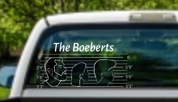 @7Veritas4 while we are sharing people’s car decals, here is bobo’s family 🤷🏻‍♀️