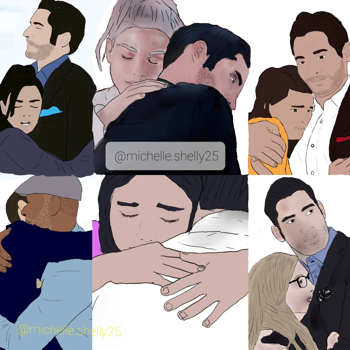 I need a hug 🫂 

#Lucifer #hugs #LuciferNetflix #LuciferMorningstar #LuciferFanart #deckerstar #TomEllis #LaurenGerman #aimeegarcia #rachaelharris #briannahildebrand #drawings #digitalart