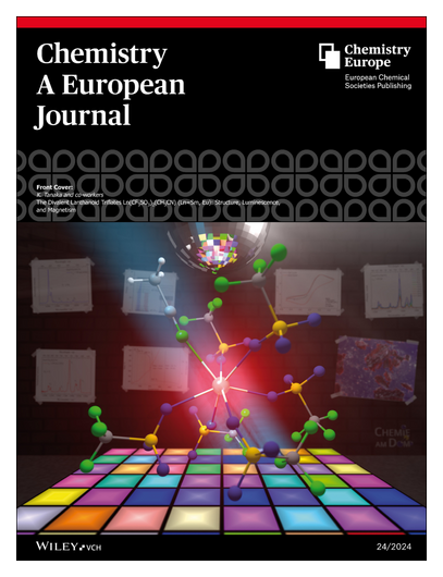 #OnTheCover Front Cover: The Divalent Lanthanoid Triflates Ln(CF3SO3)2(CH3CN) (Ln=Sm, Eu): Structure, Luminescence, and Magnetism (Chem. Eur. J. 24/2024) (Mathias S. Wickleder and co-workers) onlinelibrary.wiley.com/doi/10.1002/ch… onlinelibrary.wiley.com/doi/10.1002/ch…