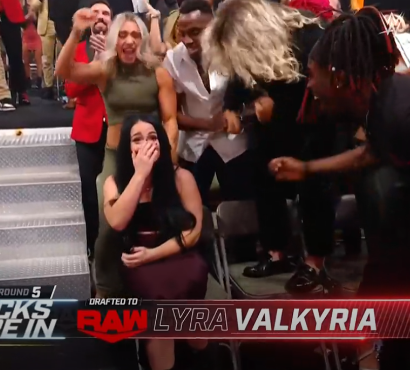 HOLY SHIT LYRA JUST GOT CALLED UP!!

Seeing her emotional like that makes me even more happy for her.  She gonna kill it on RAW!