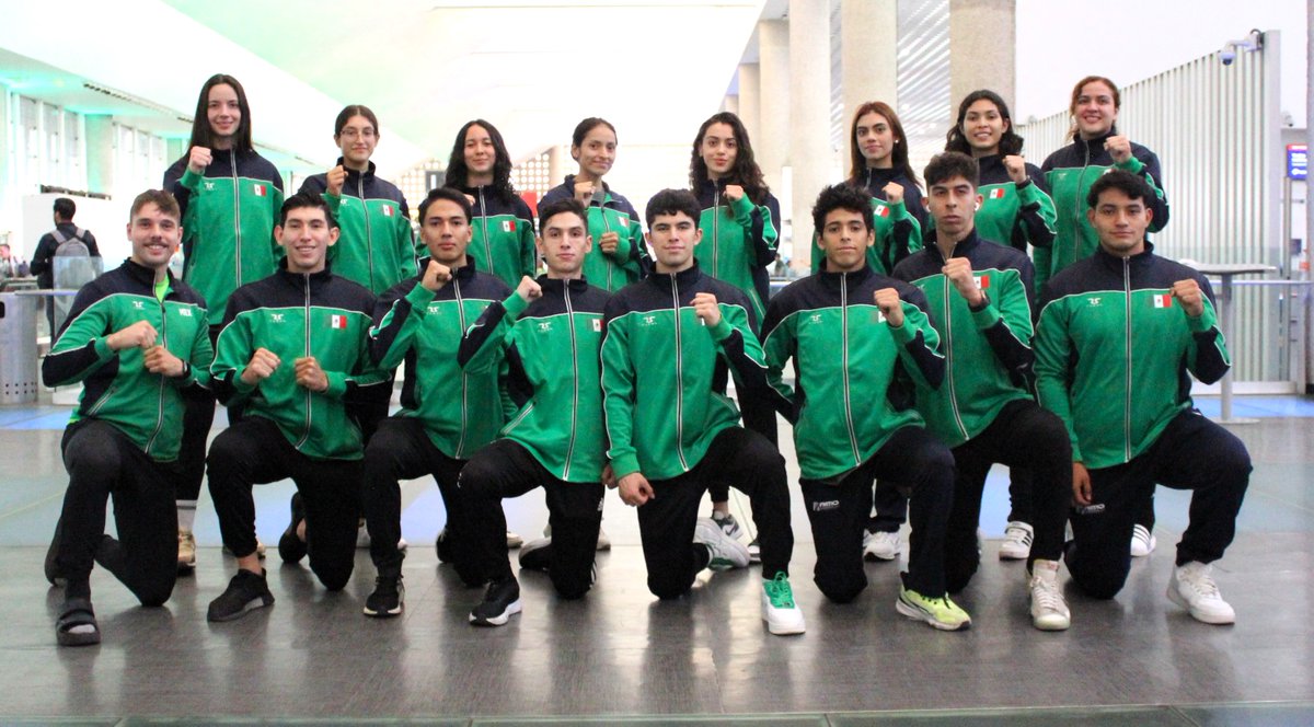 La Selección Nacional de Adultos se trasladó a Río de Janeiro para competir en el Campeonato Panamericano. #VamosMexico #Taekwondo #FMTKD