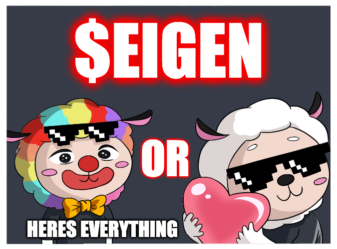 Everything u need to know about @eigenlayer
> Airdrop details & drama
> Token valuation references point
> The utility of $EIGEN n $bEIGEN
> How does 'intersubjective' works

I feel farmed, but kinda excited at the same time for future of restake

#EigenLayerSeason or nah?