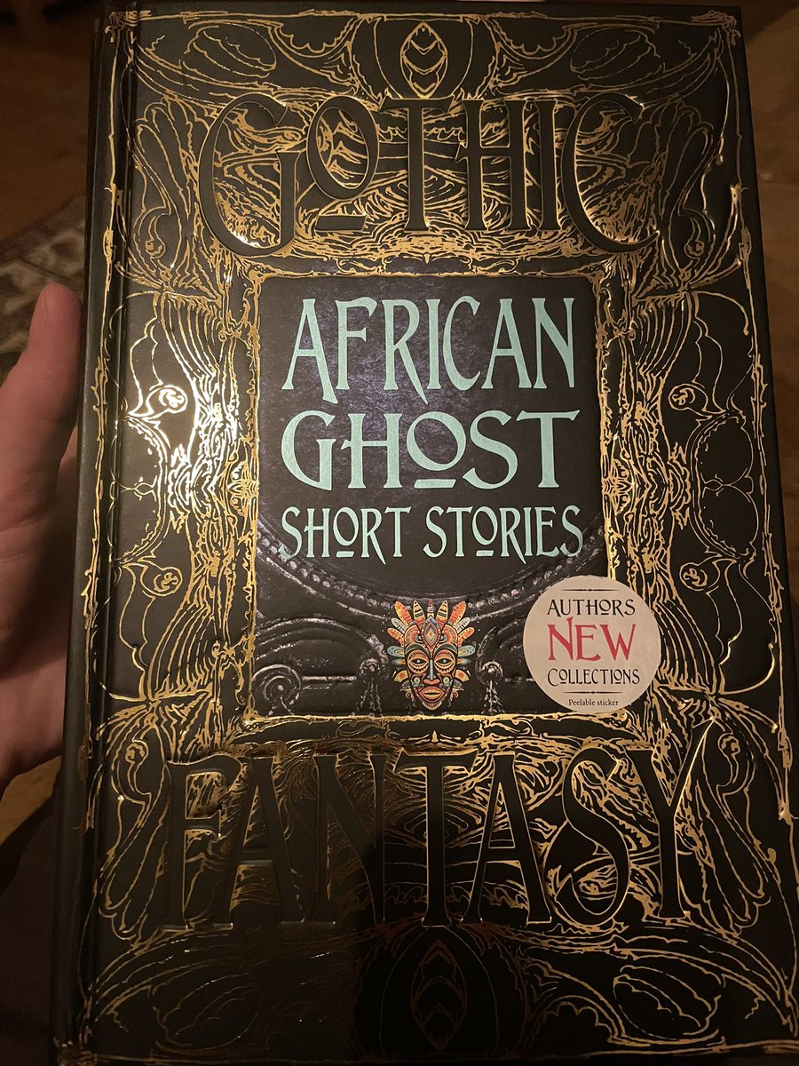 Book mail! African Ghost Short Stories! It’s so gorgeous and filled with so many wonderful authors I follow here and with a forward by Nuzo Onoh! 🙏🥰✨