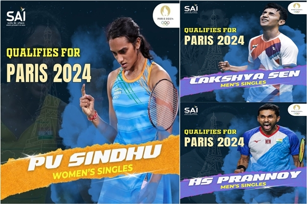 Seven Indian shuttlers will represent India across four categories in the 2024 #ParisOlympics. Two-time Olympic medalist PV Sindhu will again lead India’s challenge in the women’s category where she is the only Indian entrant.