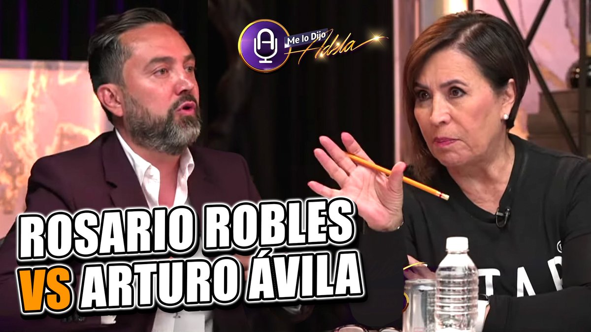Vayan a ver el agarrón que tuvo @Rosario_Robles_ y @arturoavila_mx en la mesa de análisis del #DebatePresidencial2024. youtube.com/watch?v=GttwQ8…