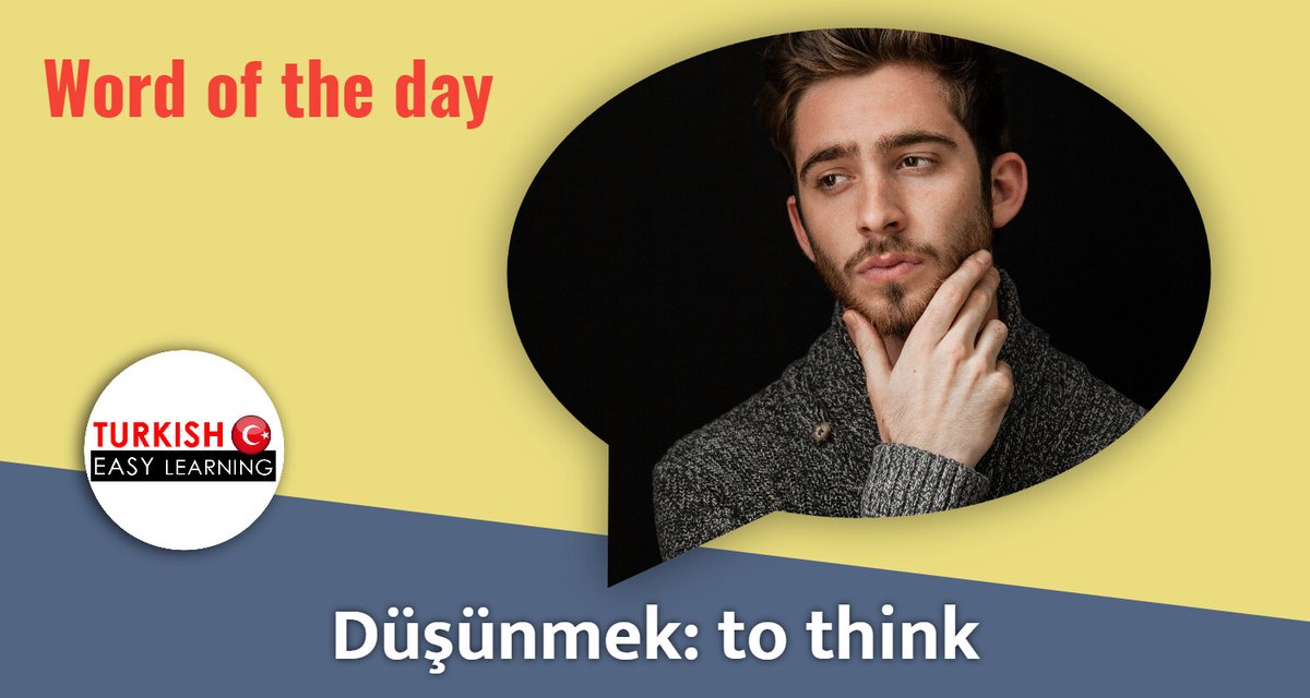 ''Düşünüyorum, öyleyse varım''. ( I think therefore I exist)
.          
.                 
.      
#learnturkish #Turkish #LanguageLearning #langtwt