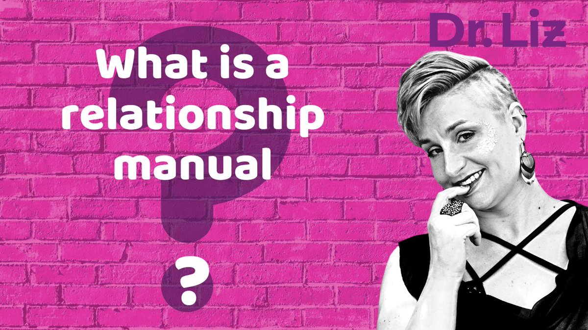 Do you know what a relationship manual is? Check out my Youtube video to see what it is and how I use it! Make sure to tune in to my Instagram at 9pm EST on the last Thursday of every month to see my Q&As live! drlizpowell.com/what-is-a-rela…