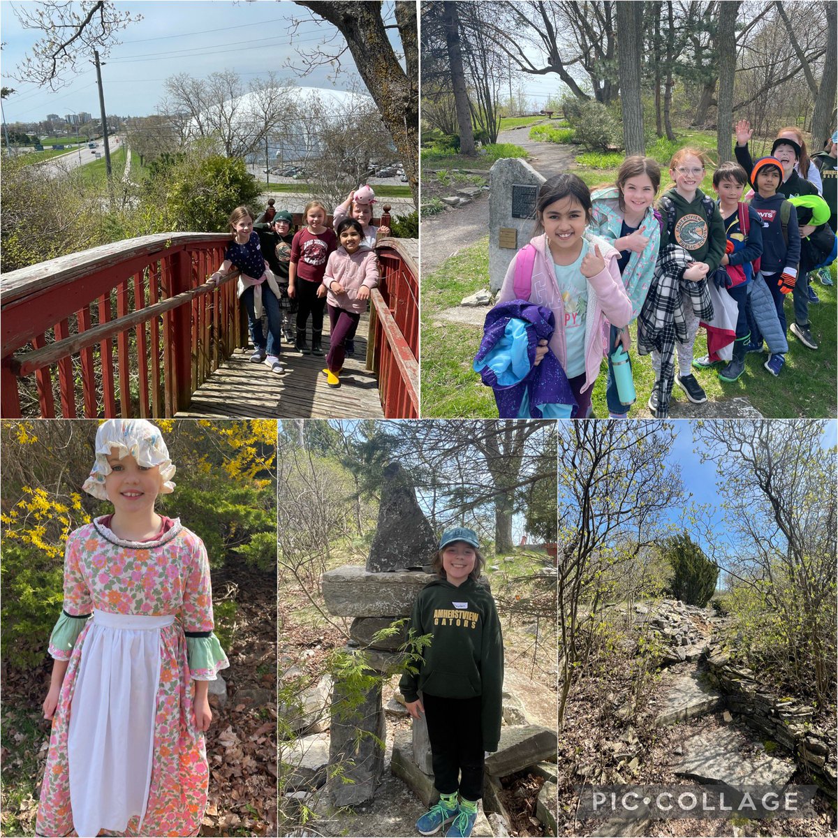 Students also loved our picnic lunch and recess in the Barriefield Rock Garden! 🪨🌸🌳 A true hidden gem of Kingston!