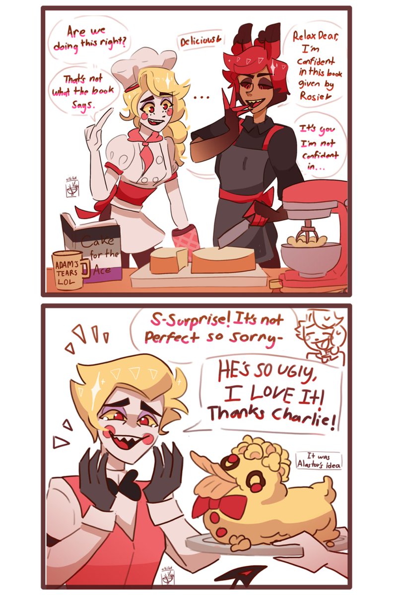 ✨❤️Compilation of my fave Lucifer x Alastor comics I've made so far ❤️✨ #HazbinHotel #HazbinHotelAlastor #HazbinHotelLucifer #Radioapple