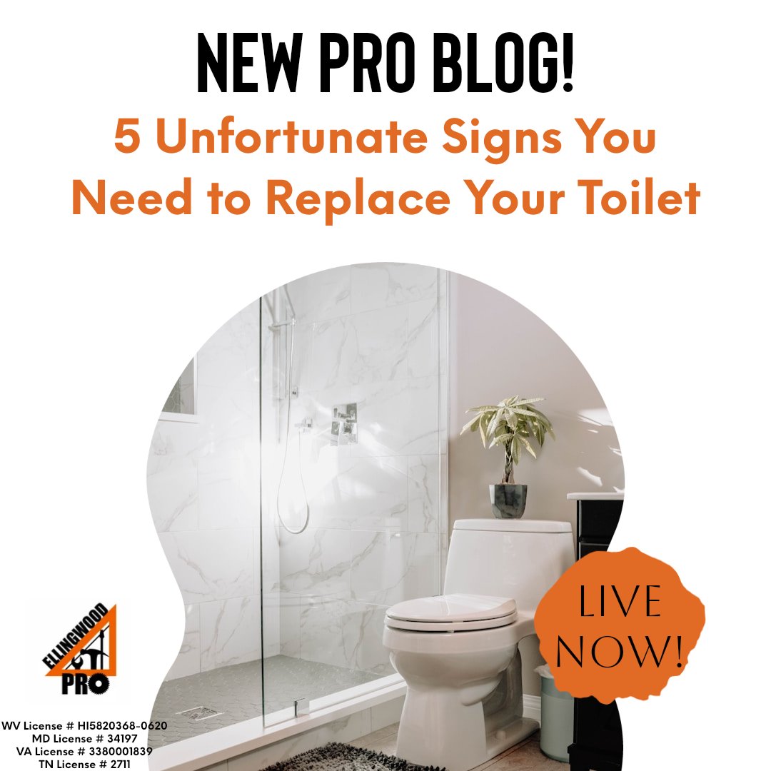 #ProBlog Tuesday! 🚽 Is it time to say goodbye to your old toilet? Discover the 5 unmistakable signs it might be in our latest blog post! Check it out and drop us a comment with your thoughts!

Read now: ellingwoodpro.com/pro-blog/f/sig…

#inspectb4ubuy #ellingwoodpro #homeinspections