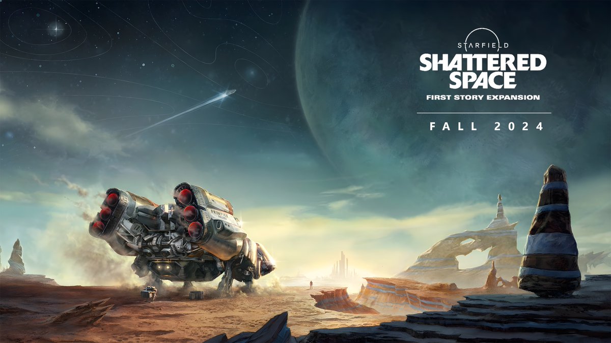 Starfield DLC has been announced. Dropping Fall of this year! #ShatteredSpace