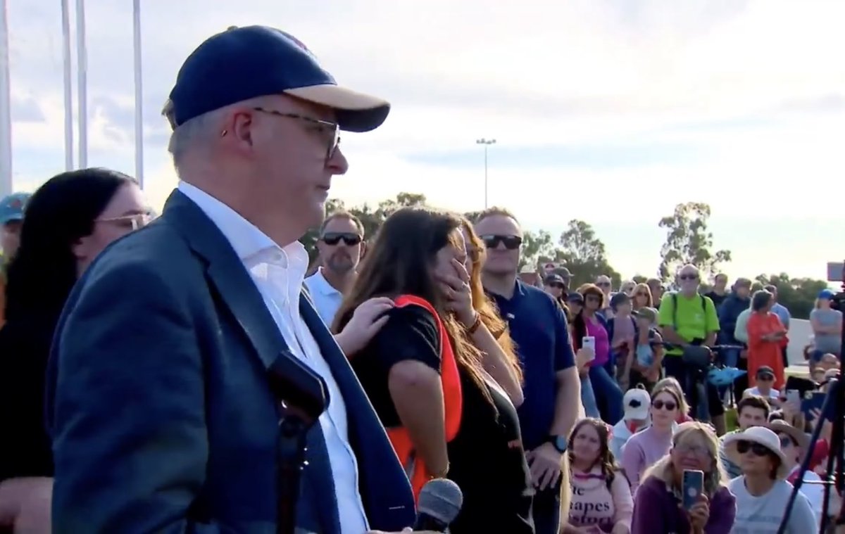 Why turn your back on someone who has fronted up and wants to help? Why did she not want him to speak and asked the crowd to make that decision? The crowd obviously wanted him to speak. What did Albo say exactly to upset her? That old saying you catch more flies with honey.