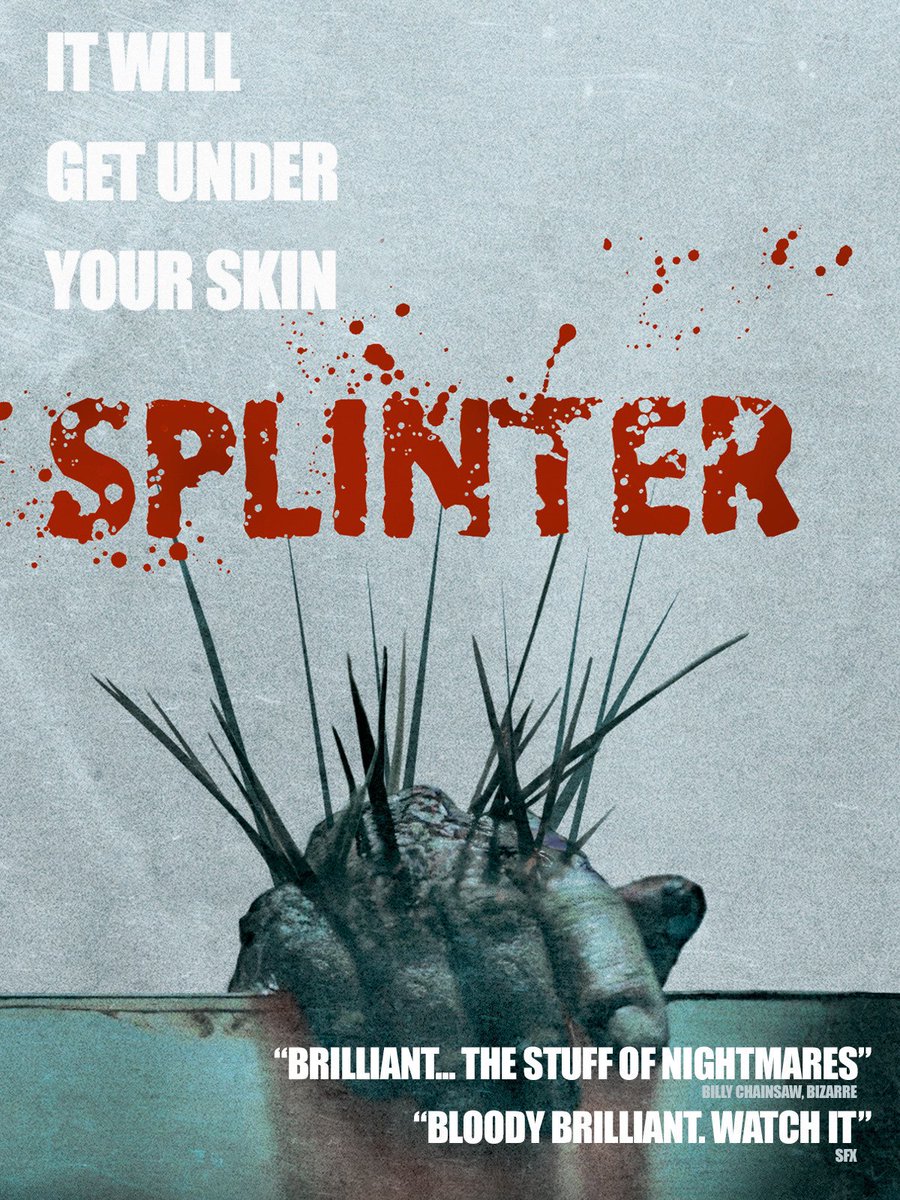 Who’s seen this one?? “Splinter” (2008) Solid creature flick! And with a runtime of 1hr 22mins, the story moves quickly. (7.7/10) Would recommend.