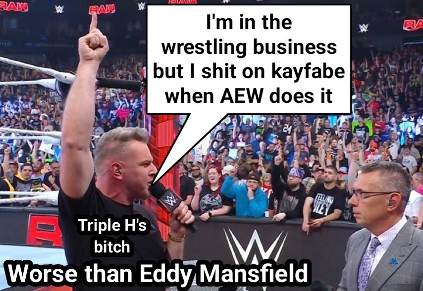 EVERYONE KAYFABING IS FINE! Or you shit on the business! #TonyKhan #PatMcAfee #AEW #WWE
