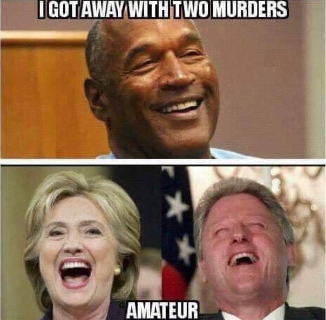 mshriver10's tweet image. #ClintonBodyCount 
Start with Vince Foster from the Rose Law Firm in Little Rock, AR, and go from there. It's a long list.