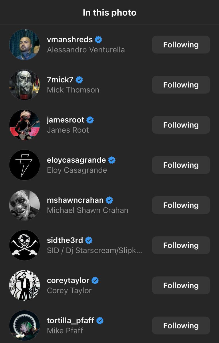 É DO BRASIL!! 🇧🇷🇧🇷

Eloy Casagrande está marcado na foto postada pelo Slipknot e é OFICIALMENTE o novo baterista da banda! ❤️🤘

(via @slipknotbr)