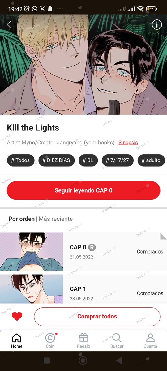 xFallingHoneyx's tweet photo. Mi primera obra al 100 fue kill the lights 👌 super recomendado:'3 https://t.co/aNmYkPI79O