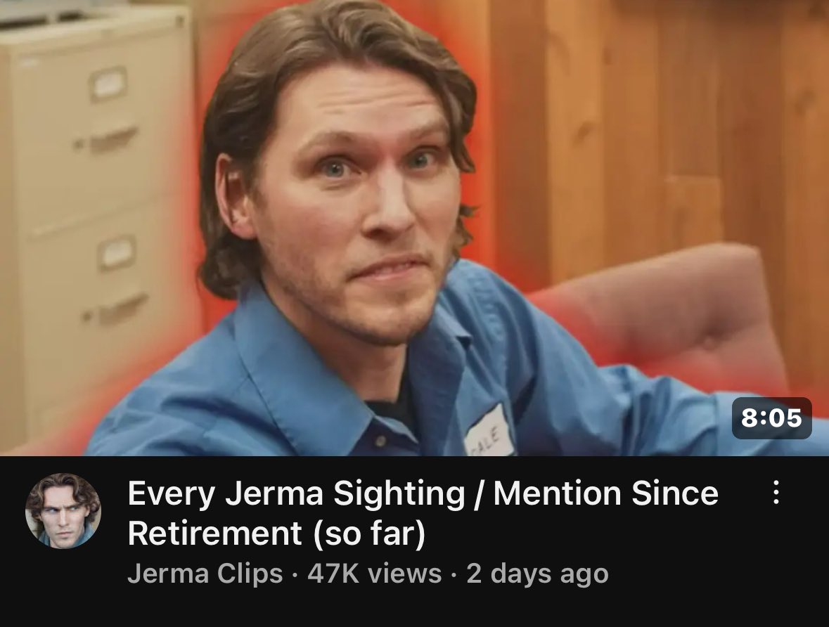 You know the jerma drought is real when we’re making compilations of any mention of him