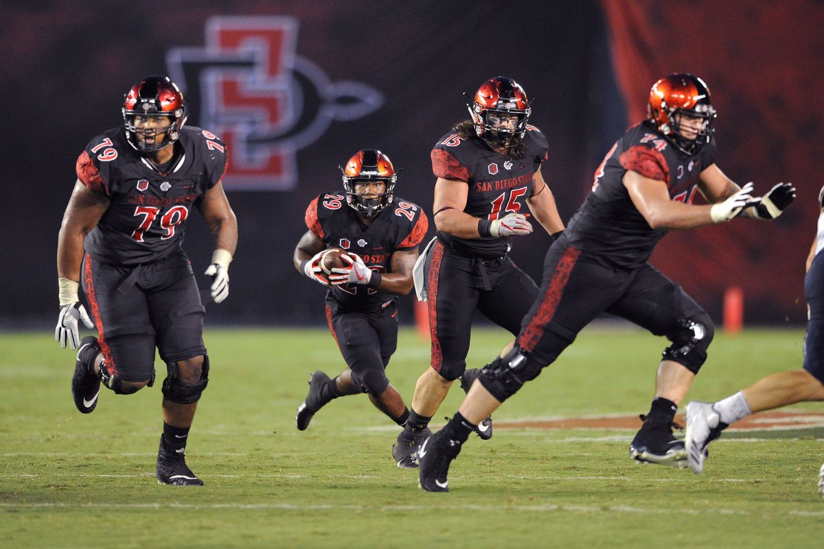 #AGTG After a Great Conversation with @CoachSumlerSDSU I'm Blessed to receive my 7th Division 1 opportunity from SDSU #GoAztecs 🔴⚫️ Thank you god🙏🏾 @aggiefootball05 @iamcoachMB @1CAGaines @CoachNorris34 @BrandonHuffman @RivalsFriedman @adamgorney @BlairAngulo @DemetricDWarren