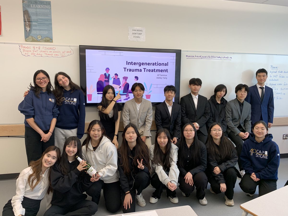 Congratulations to the @BNSS #APSeminar class for doing such an amazing job with your #IMP presentations today!! Fascinating topics explored in such a professional way 👏🙌. #learninginaction #teacherpride #APCapstone2024