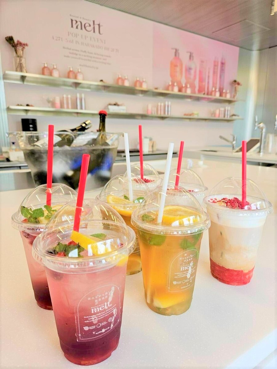 🛁おしらせ🛁 花王新ヘアケアブランド「melt」がハラカド全館で初の