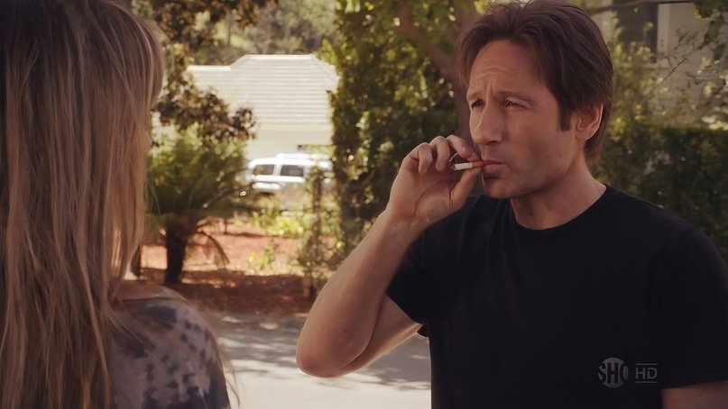 - How are you doing?
- Almost fucked, thanks.
#Californication