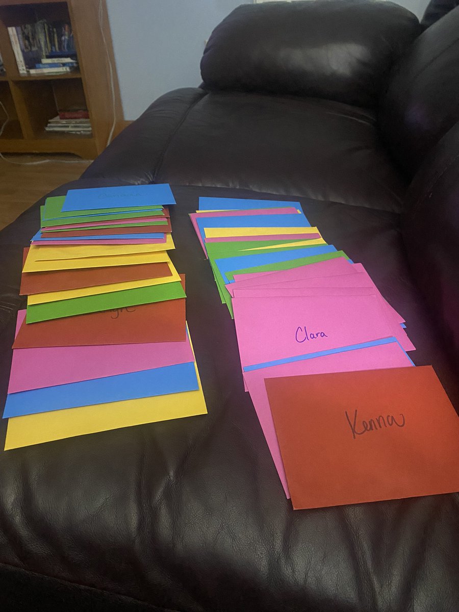 My yearly tradition is to handwrite notes to each of my students before state testing. I want each one to know they have someone who believes in them & sees all that they bring to the table. @KEDCGrants @KyCharge #positivityproject