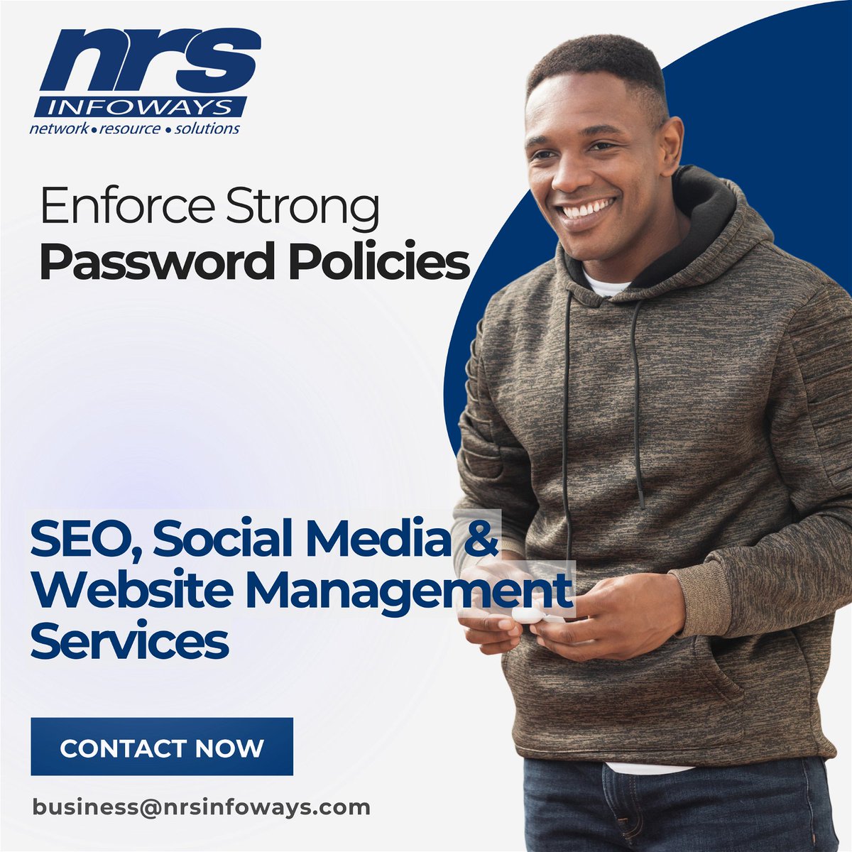 Enforce Strong Password Policies

Enforcing strong password policies can significantly enhance the security of your website. Encourage users to create complex passwords.

We can help
Lets discuss business@nrsinfoways.com
#passwordsecurity #strongpasswords #seo #nrsinfoways