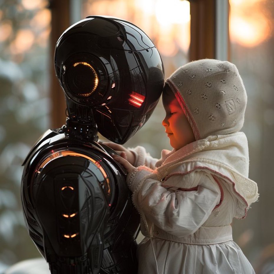 This is definitely a bad idea say no to robot babysitters