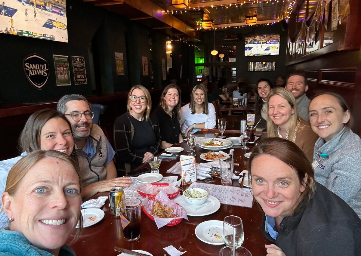 Did we mention we have an amazing APP team @MGHNeurosurg? Our team celebrating Chris Curtis who has been with our group for a decade as he takes on a new leadership role in the PACU. This group of dedicated professionals are at the heart of our clinical service!