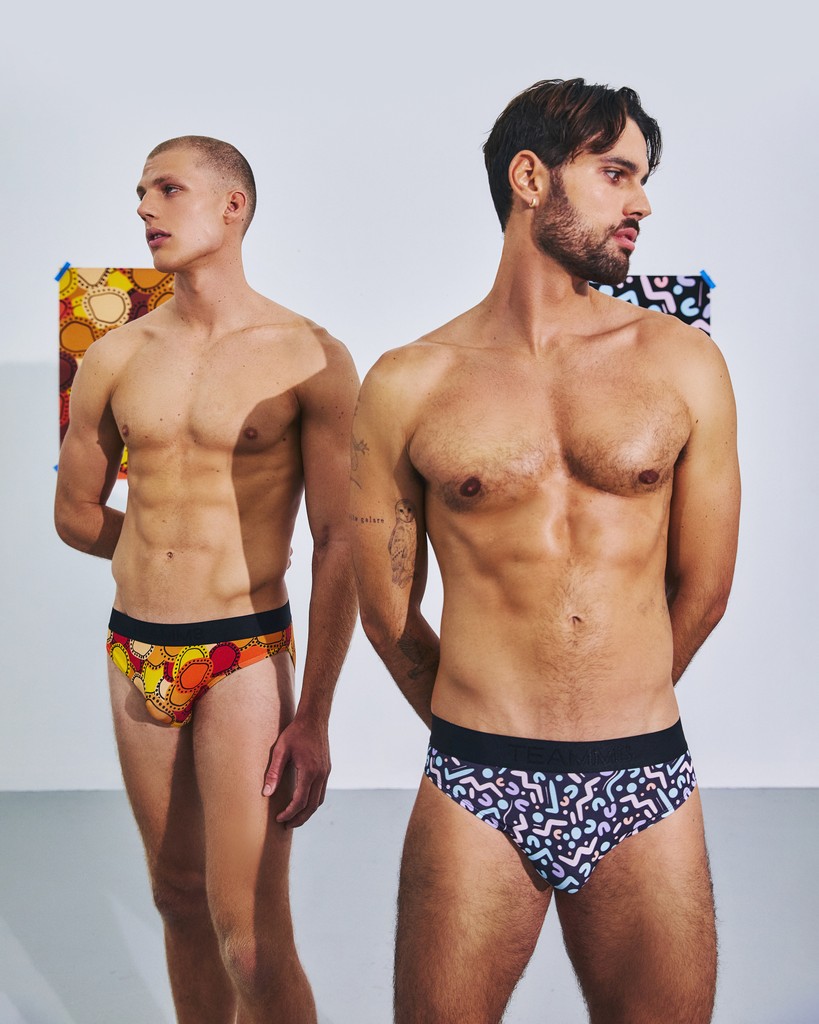 Cop the NEW Birriwal and Giba-Duran prints from the TEAMM8 x Gali Collection | Only at TEAMM8.COM

#teamm8 #underwear #firstnations #fashion #menswear #ootd