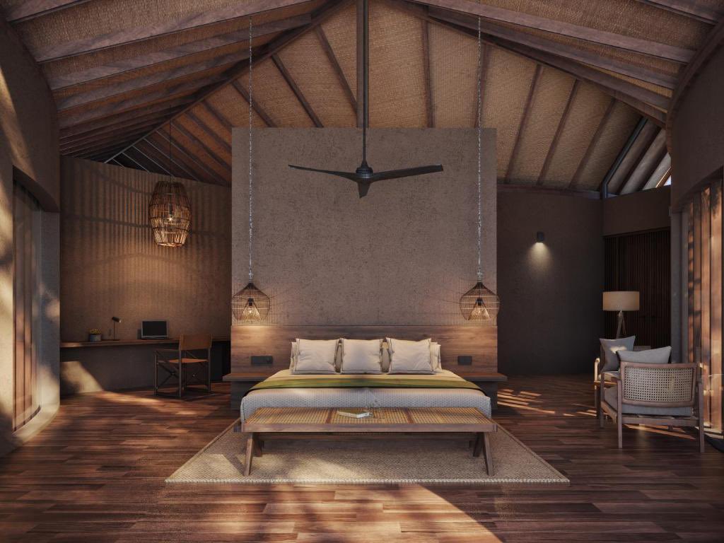 Remember I was talking about some extremely exciting projects coming up in the hospitality industry for Sri Lanka? Presenting one of them, Taru Villas Villu in Wilpattu. 

It strives to introduce the brand’s distinctive understated luxury to the wilderness of Wilpattu, a region I